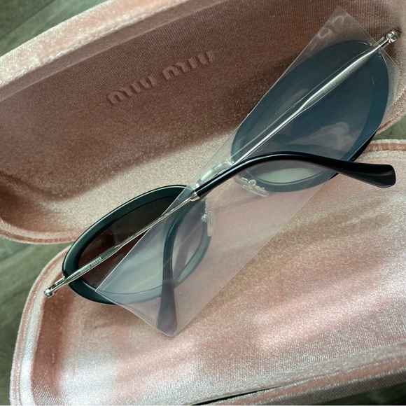 NWOT Miu Miu 54mm Irregular Sunglasses - Picture 7 of 9